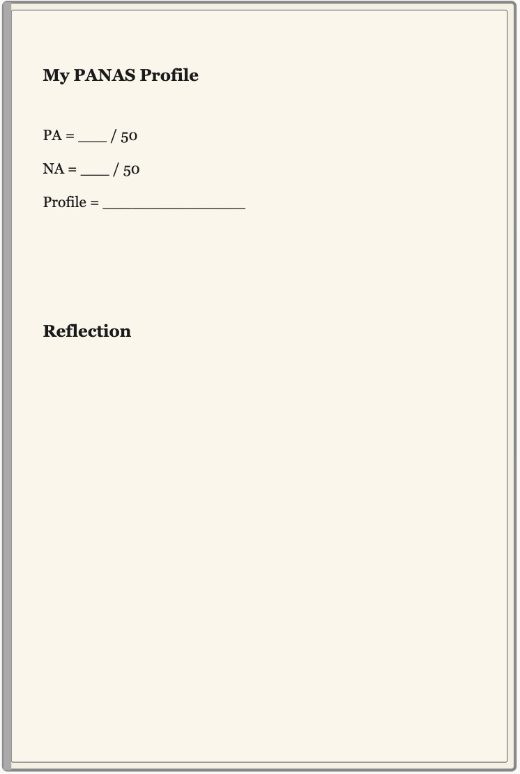 Back cover template
